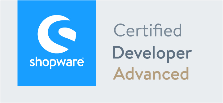 Zertifikat Shopware 5 | Certified Developer Advanced | hmmh Zertifikat Shopware 5 | Certified Developer Advanced | hmmh