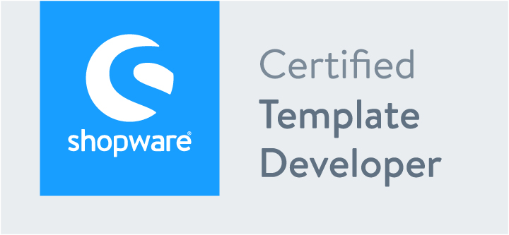 Zertifikat Shopware 5 | Certified Template Developer | hmmh