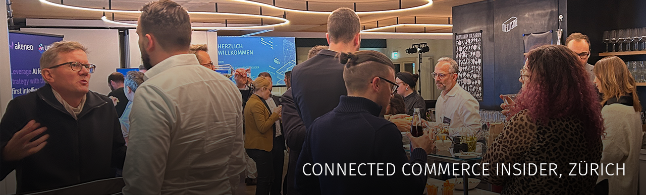 Networking auf dem Connected Commerce Insider in Zürich